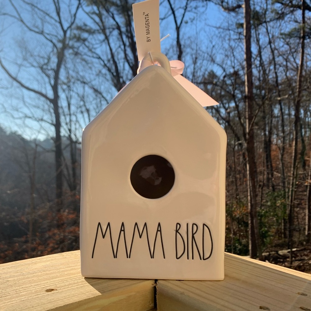 MAMA BIRD Rae Dunn birdhouse